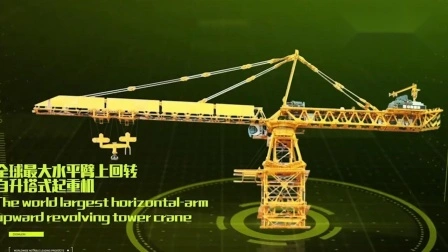 Gru a torre D5200 della testa di martello Zoomlion della marca cinese principale